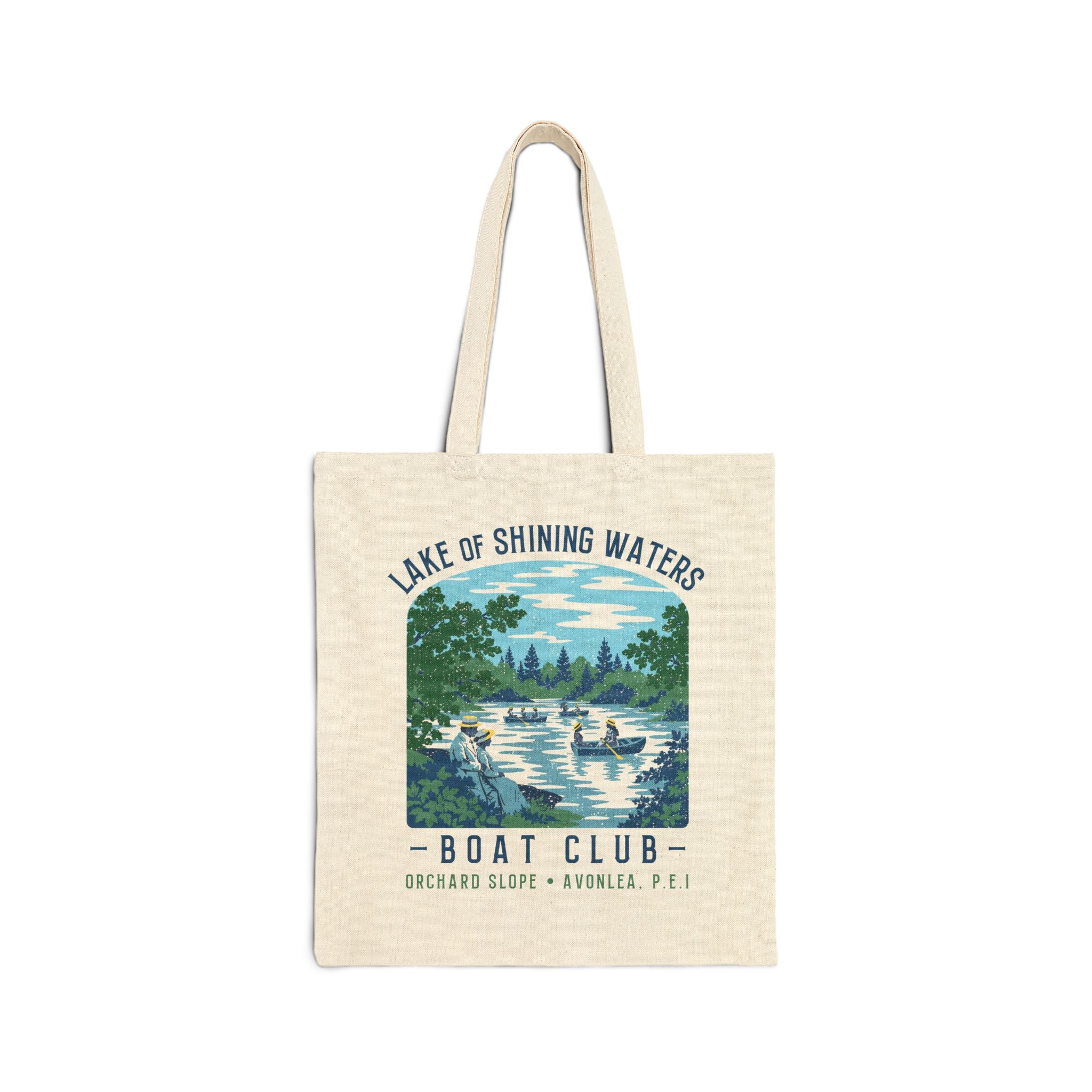 Lake of Shining Waters Boat Club Tote Bag