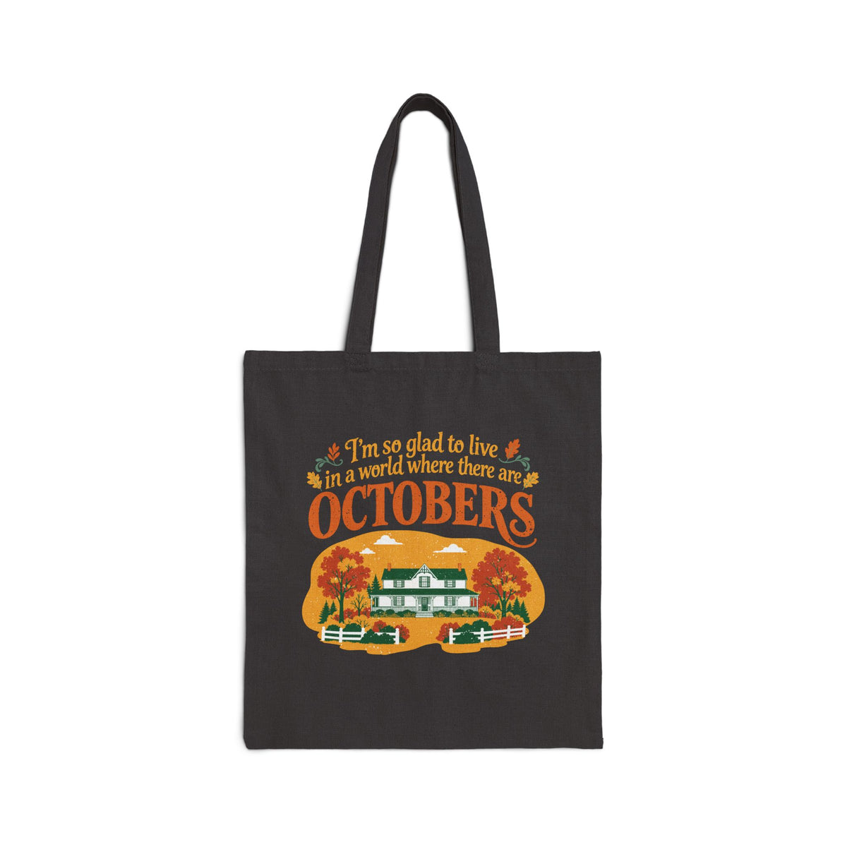 Vintage October Green Gables Tote Bag