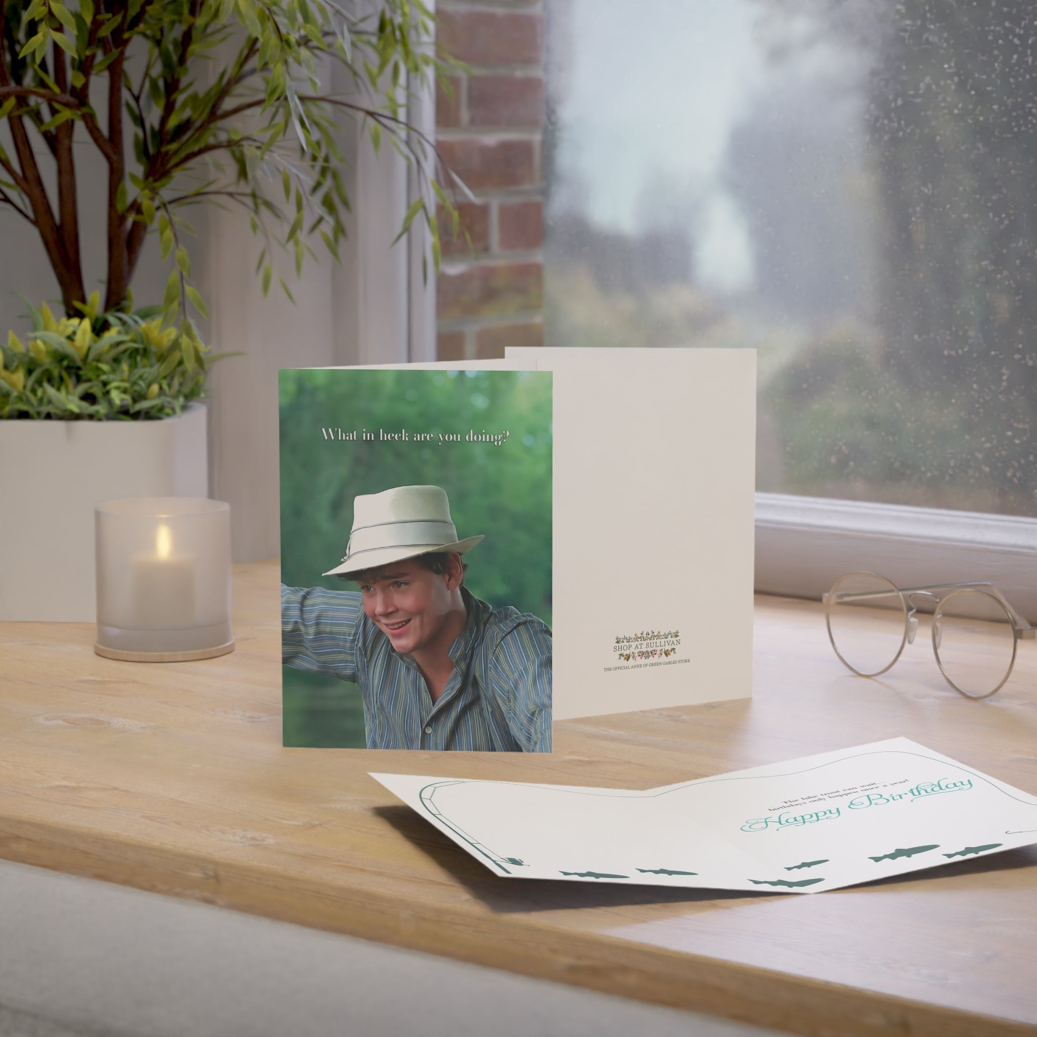 Fishing for Lake Trout Birthday Card
