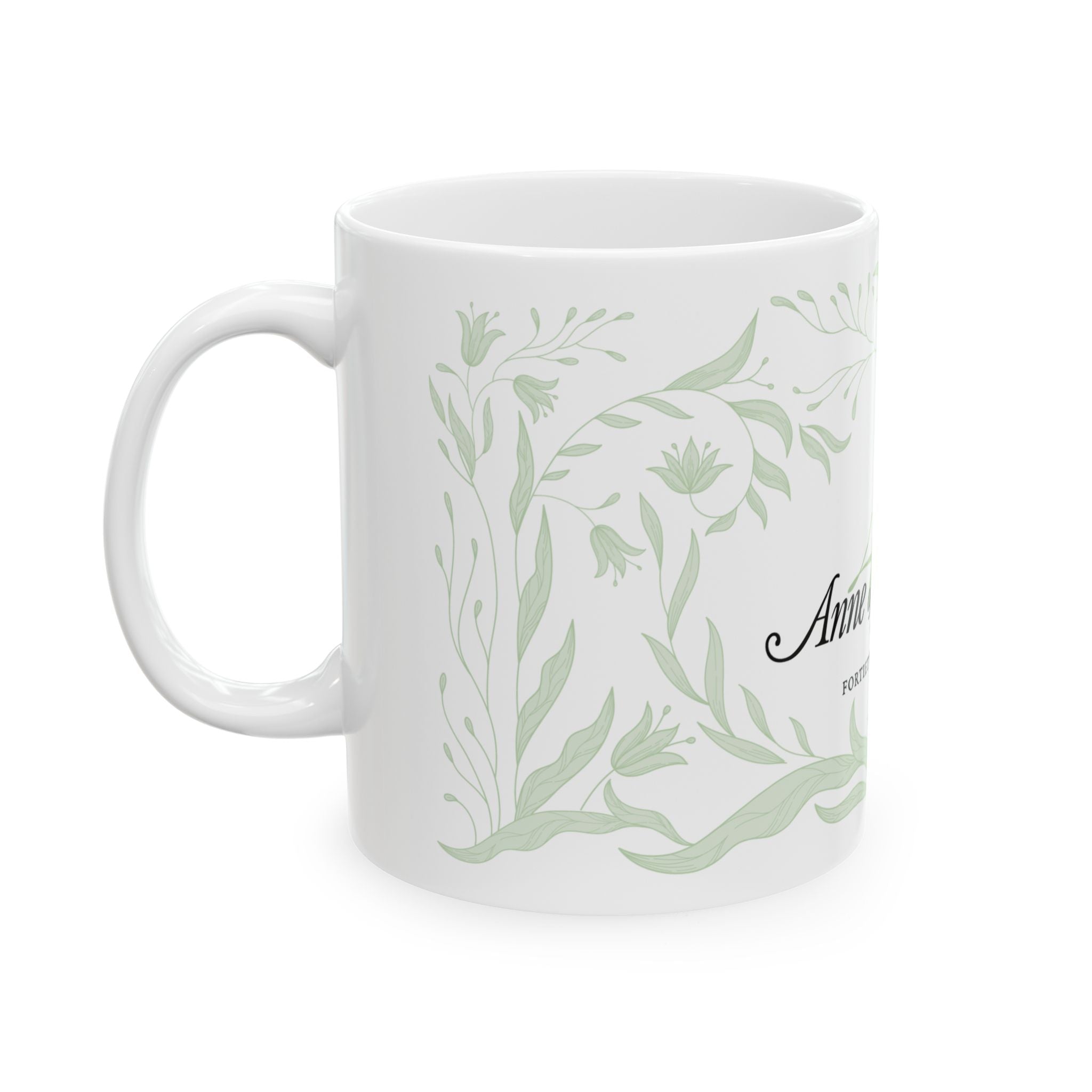 Anne of Green Gables 40th Anniversary White Mug