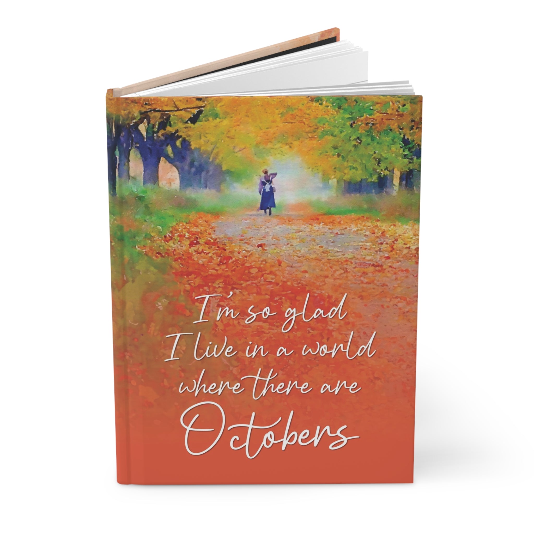 A World with Octobers Hardcover Journal
