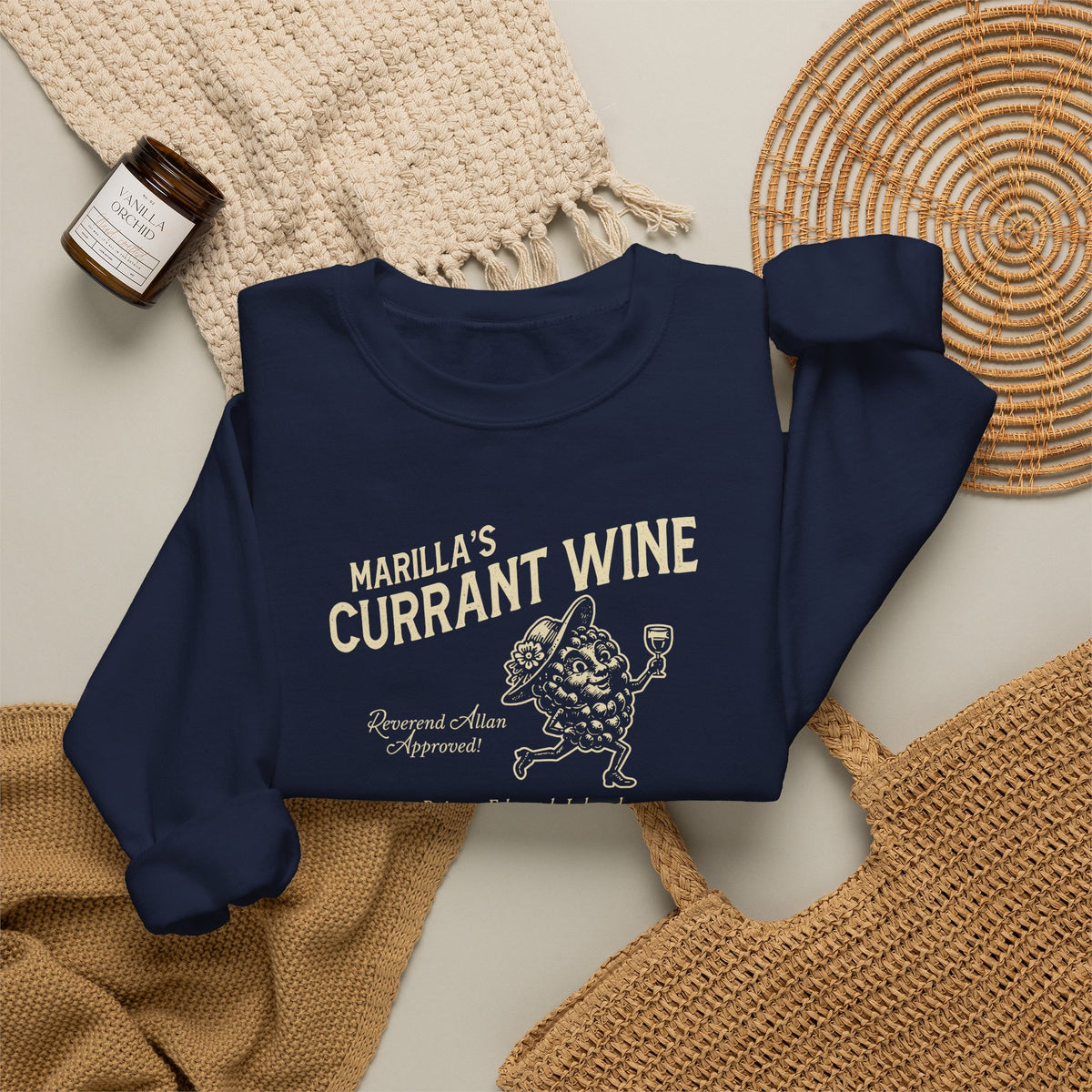 Marilla's Currant Wine Sweatshirt