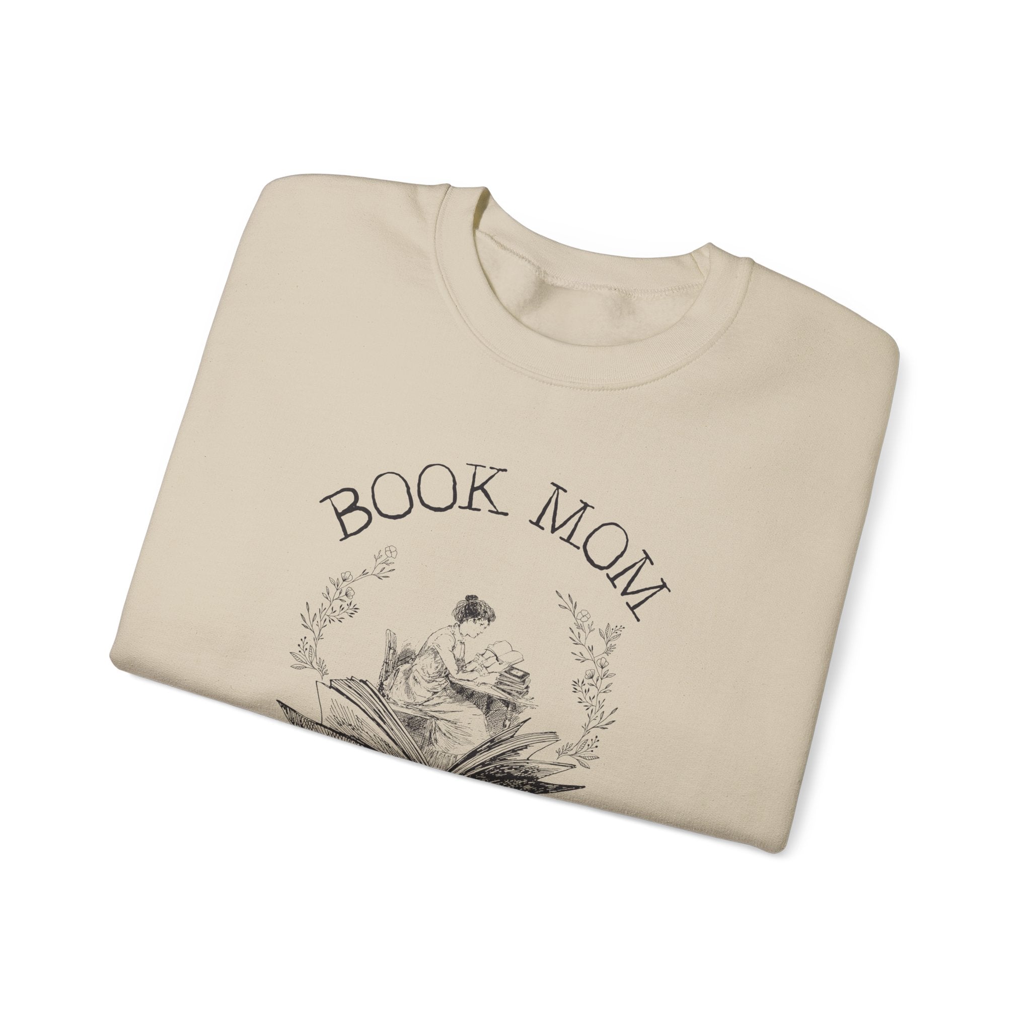 Book Mom Edwardian Reader Sweatshirt