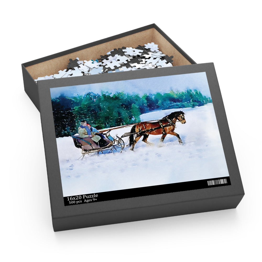 Anne of Green Gables "Morning Sleigh Ride" Puzzle