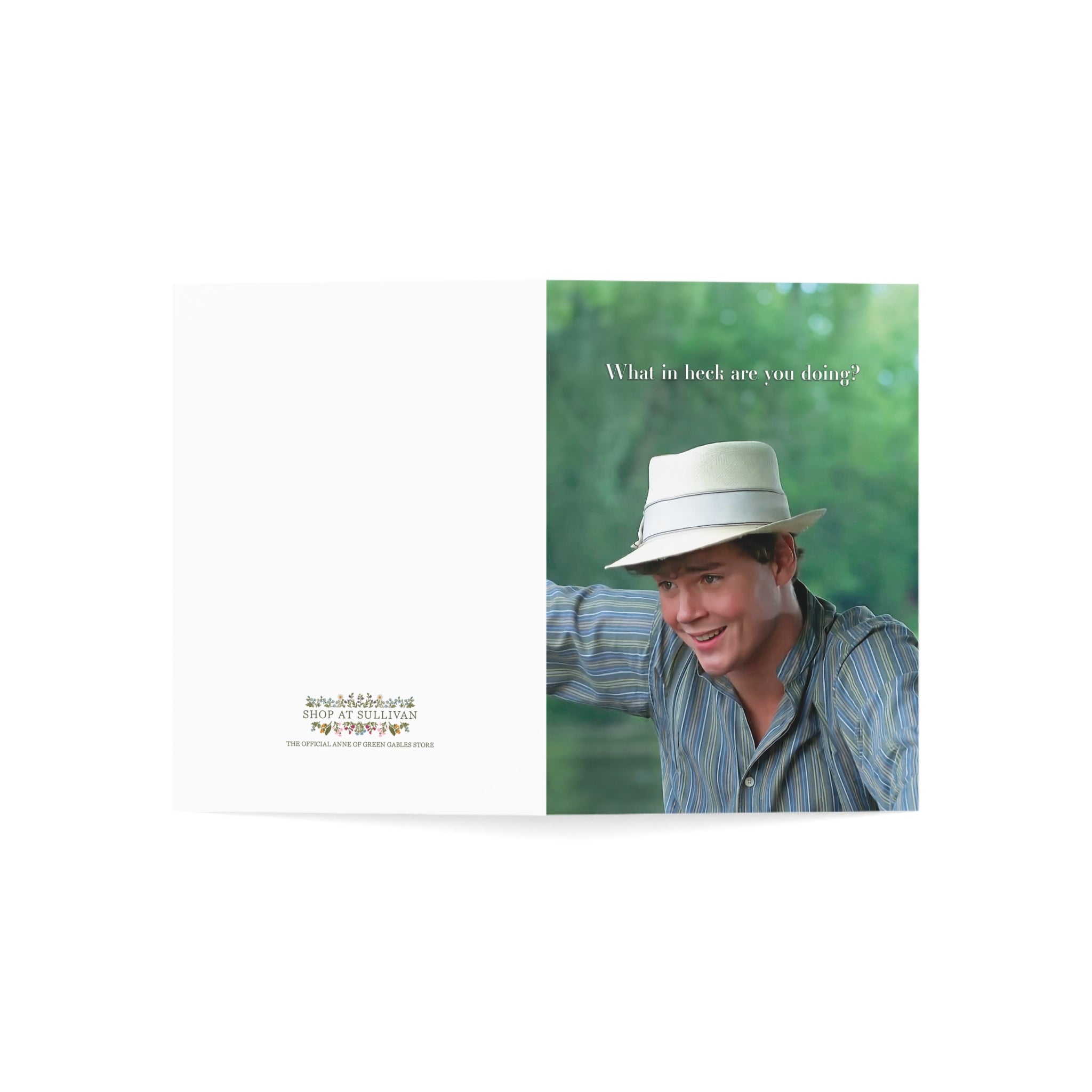 Fishing for Lake Trout Birthday Card