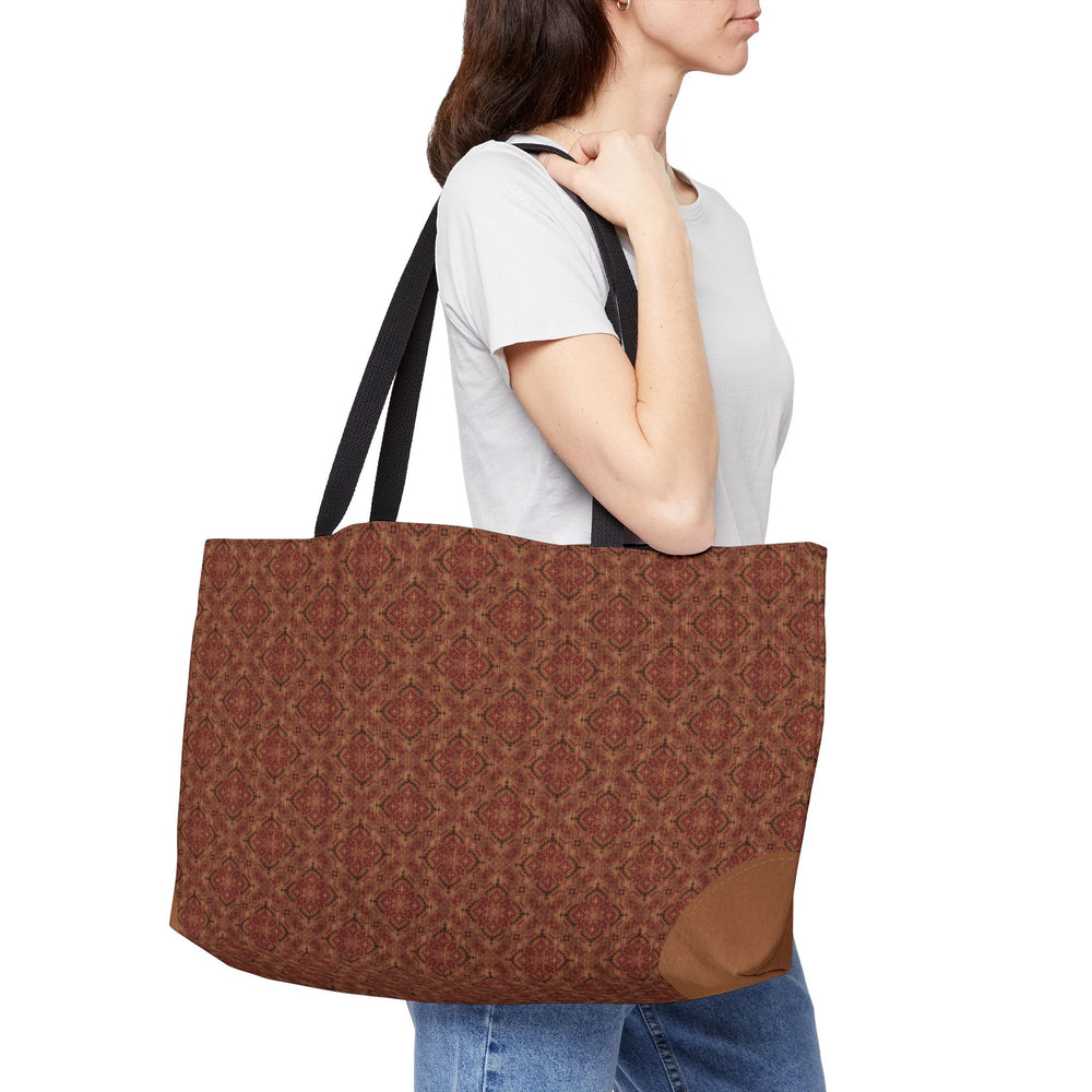 Vintage Carpet Bag Print Tote Bag