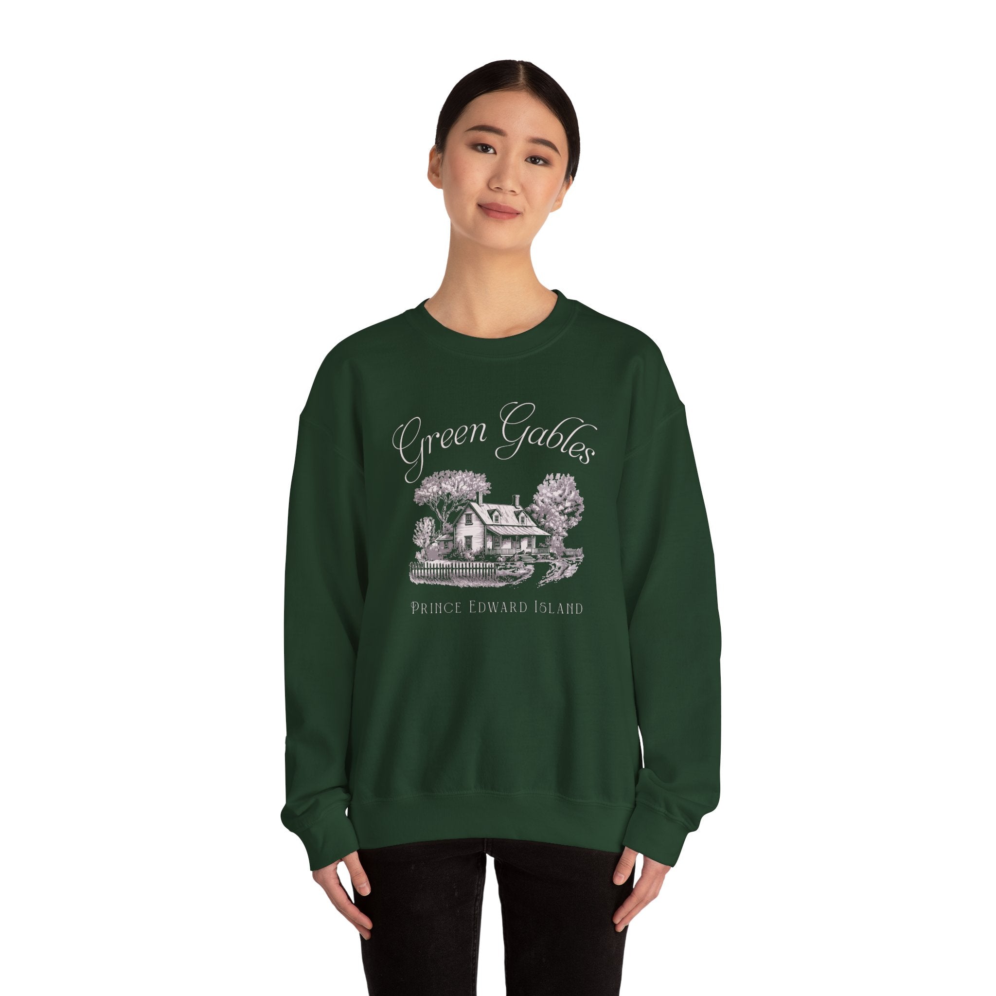 Vintage Green Gables Illustration Exclusive Sweatshirt