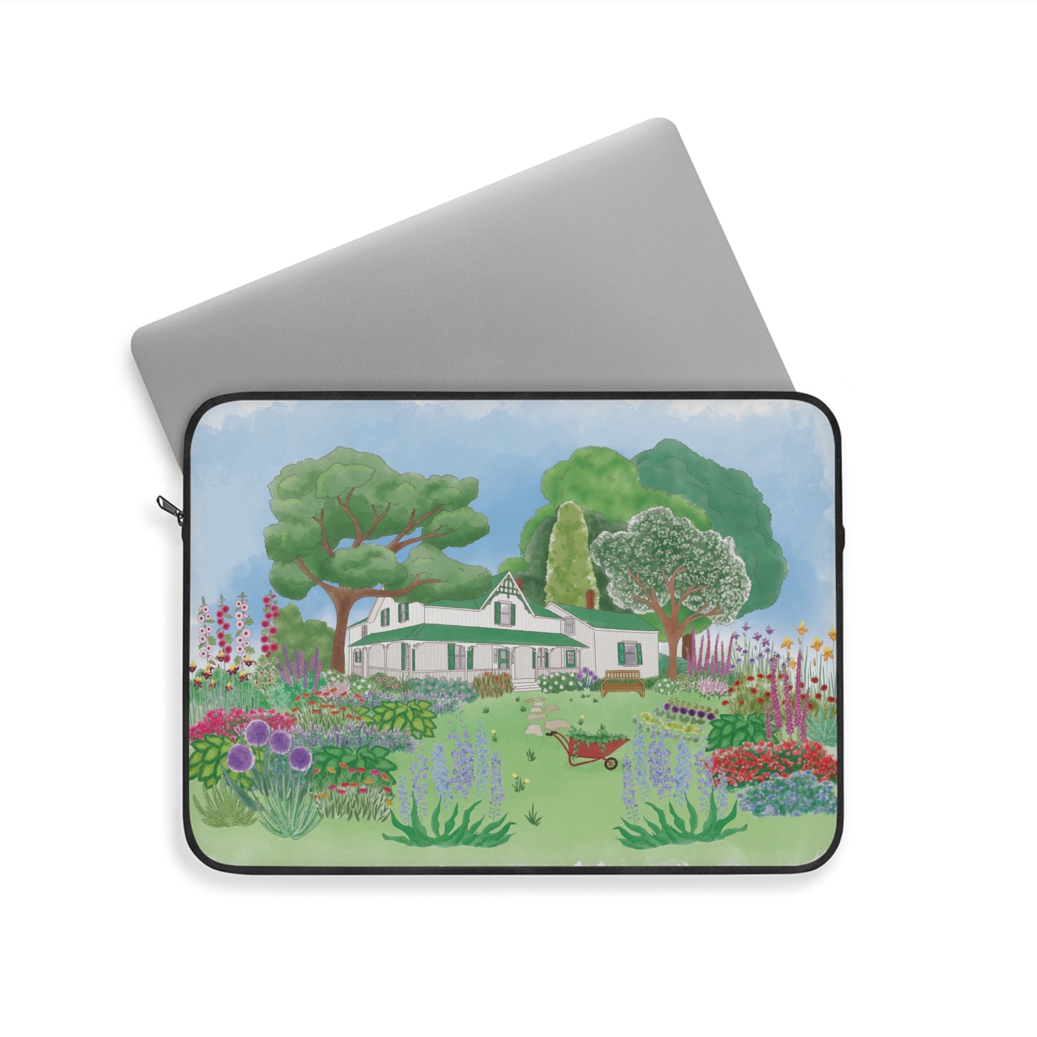 Green Gables Garden Laptop Sleeve