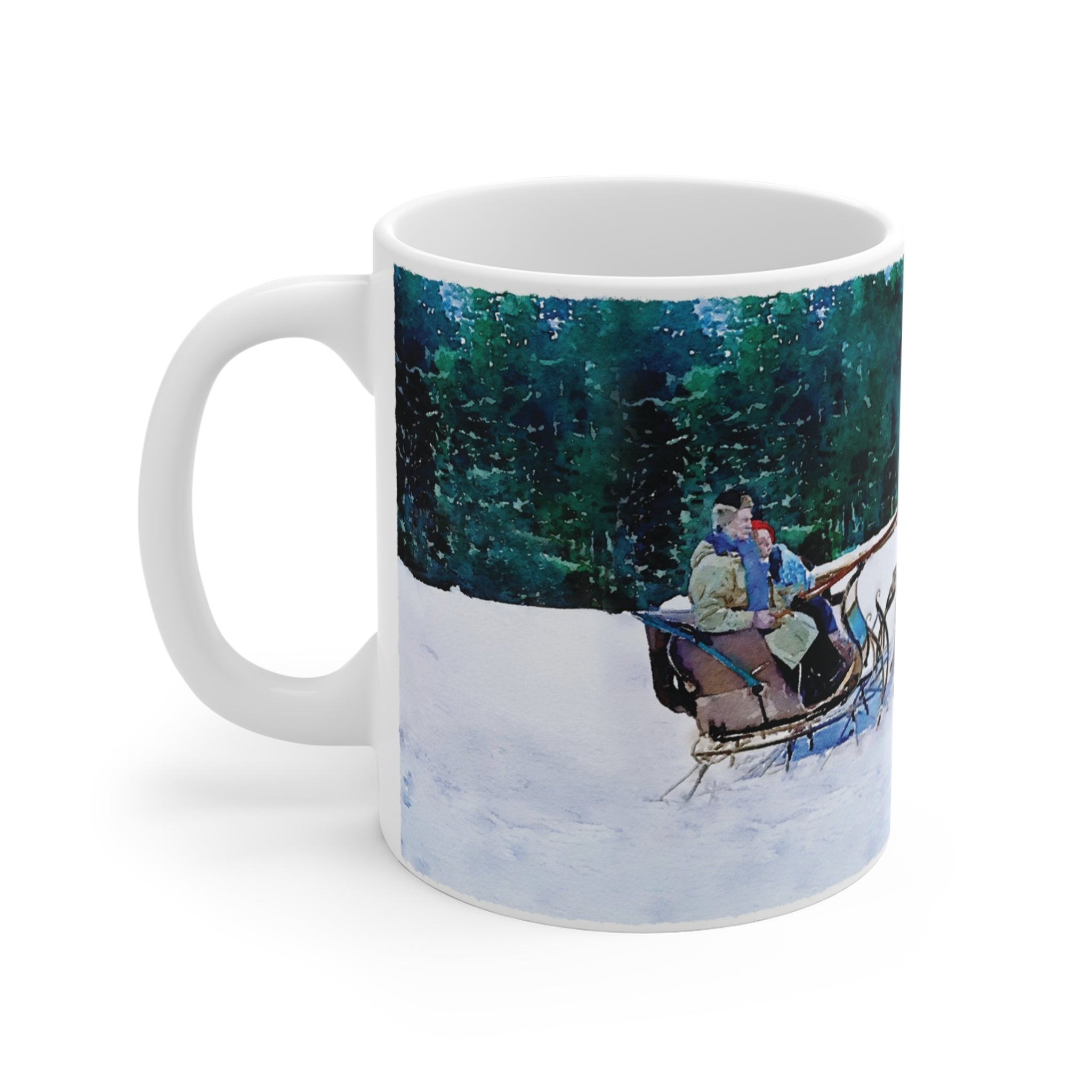 Morning Sleigh Ride Mug