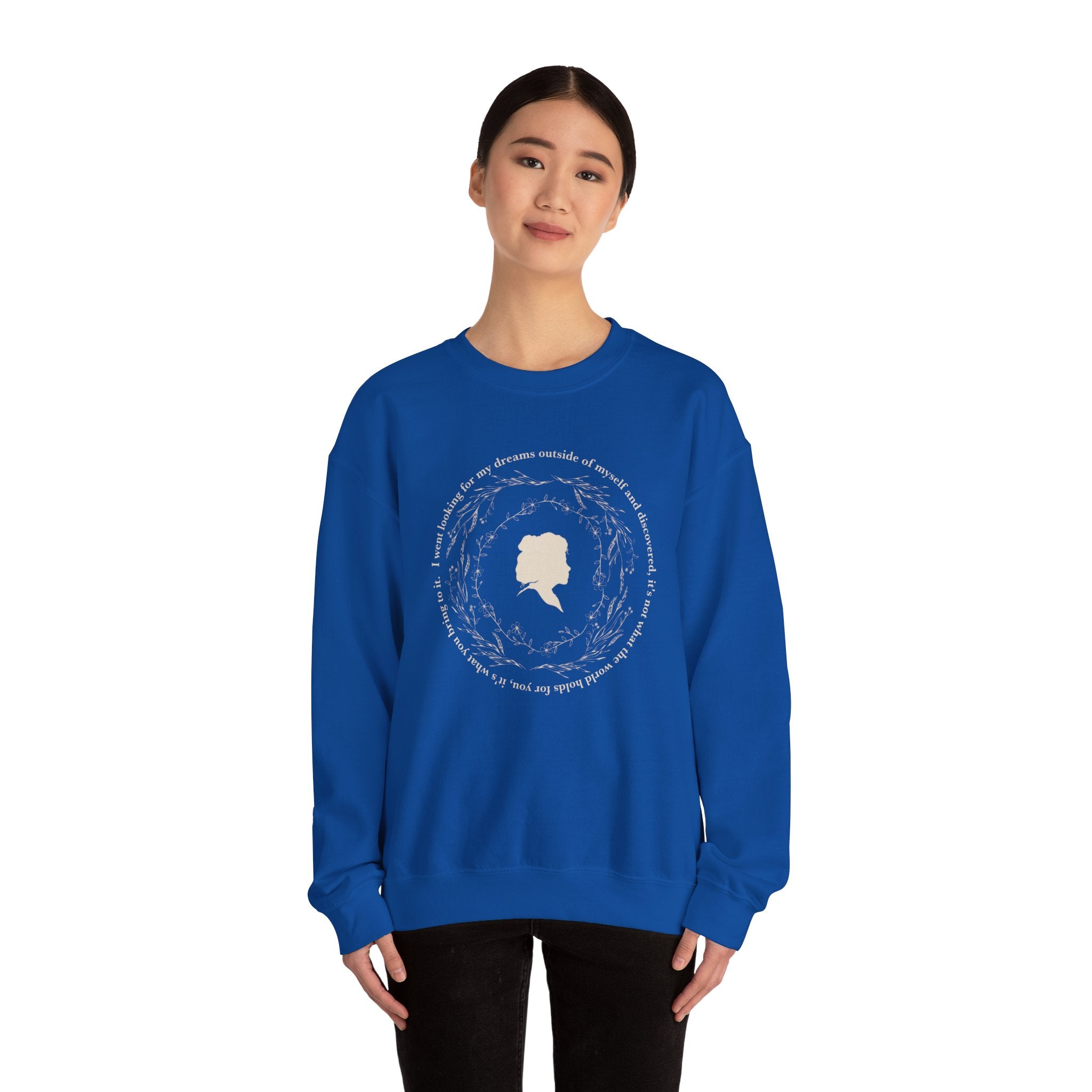 "What The World Holds" Crew Neck Sweatshirt