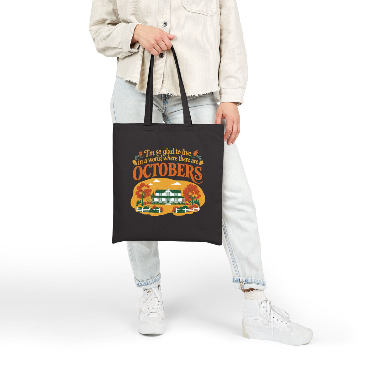 Vintage October Green Gables Tote Bag