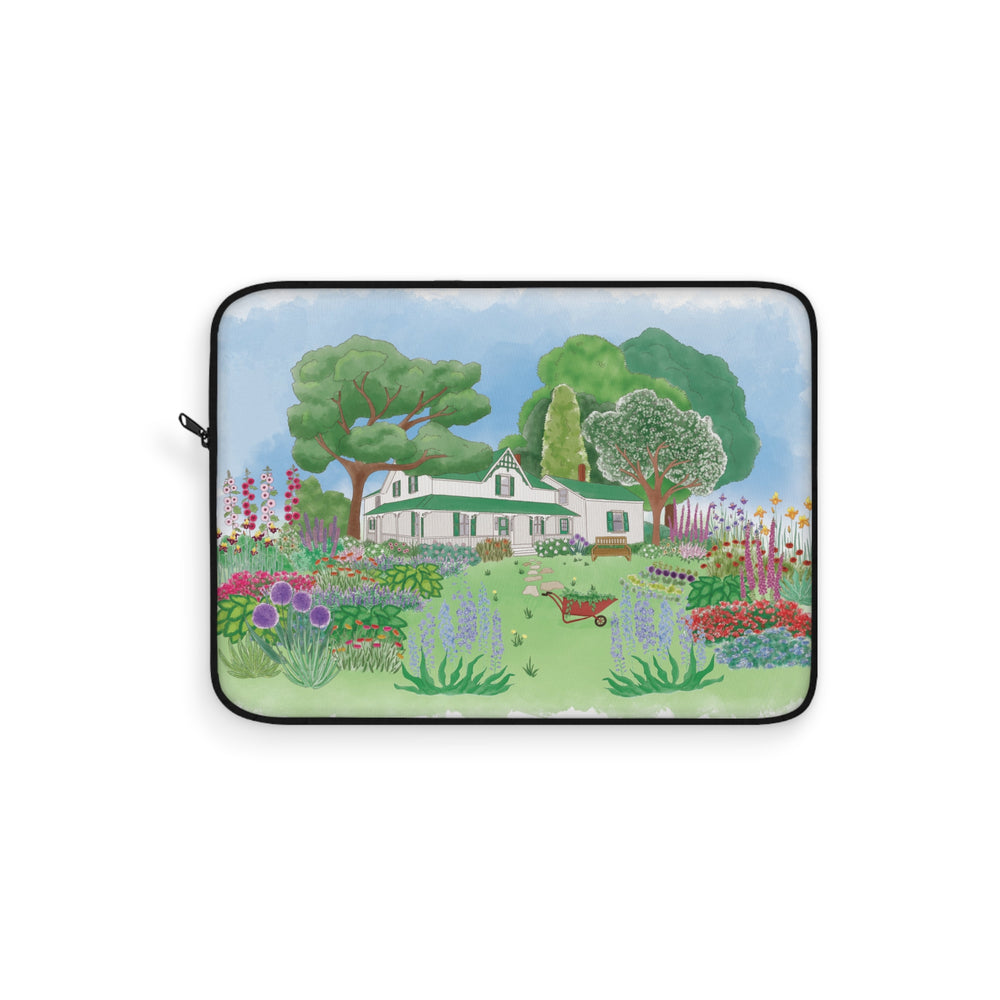 Green Gables Garden Laptop Sleeve