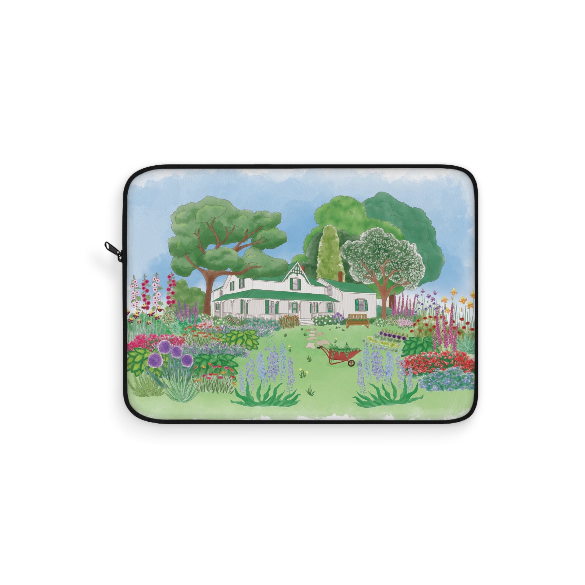 Green Gables Garden Laptop Sleeve
