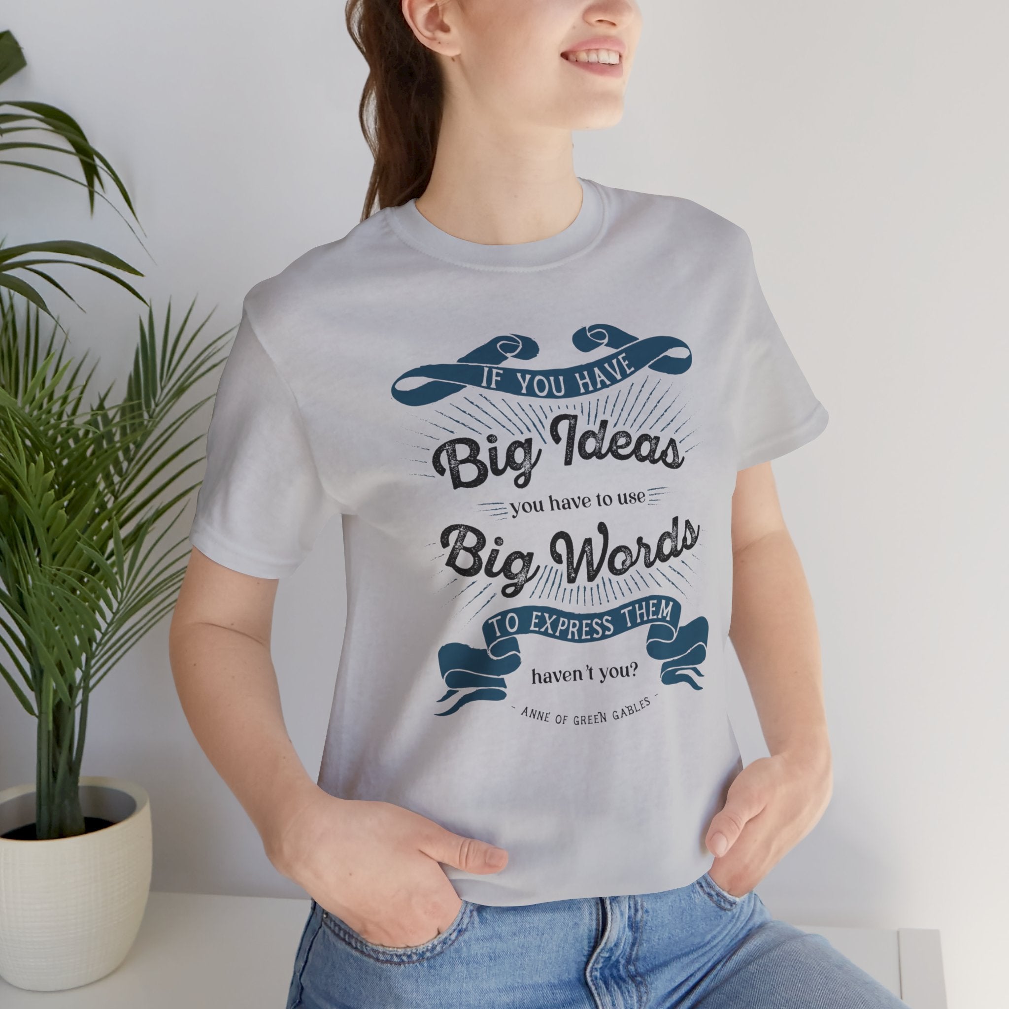 Big Ideas Big Words Graphic T-Shirt