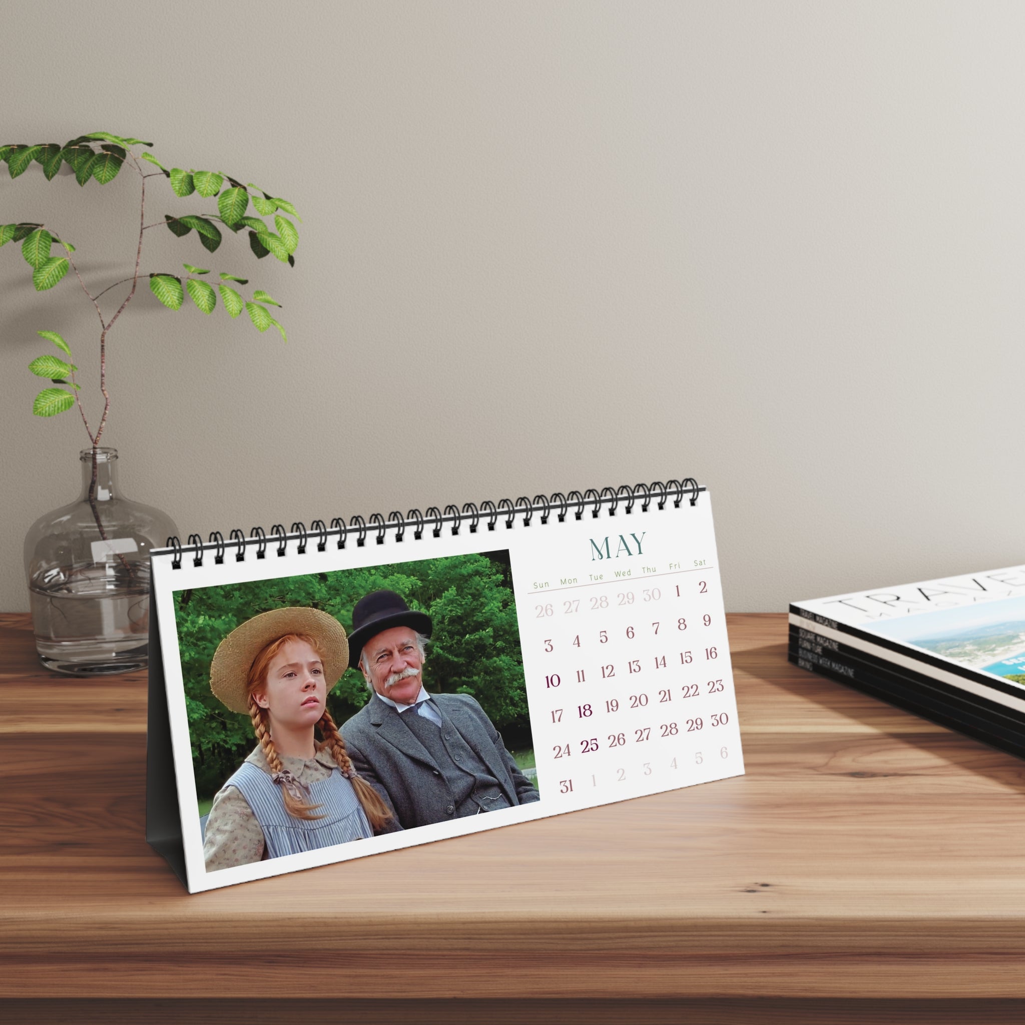 Anne of Green Gables 2026 Desktop Calendar