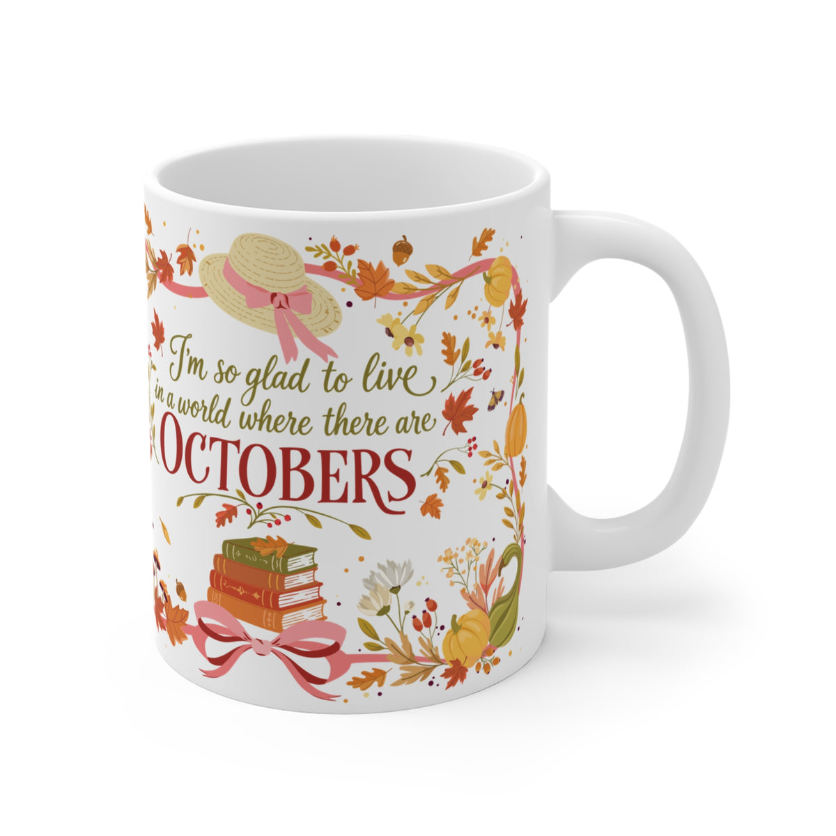Anne of Green Gables Illustrated October Mug