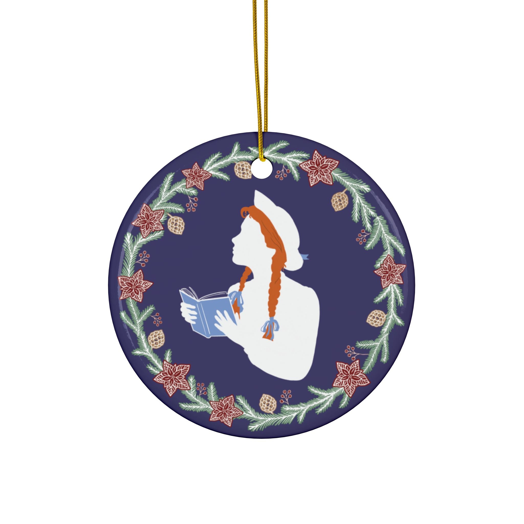 "Imagine Something Worthwhile" Ceramic Ornament