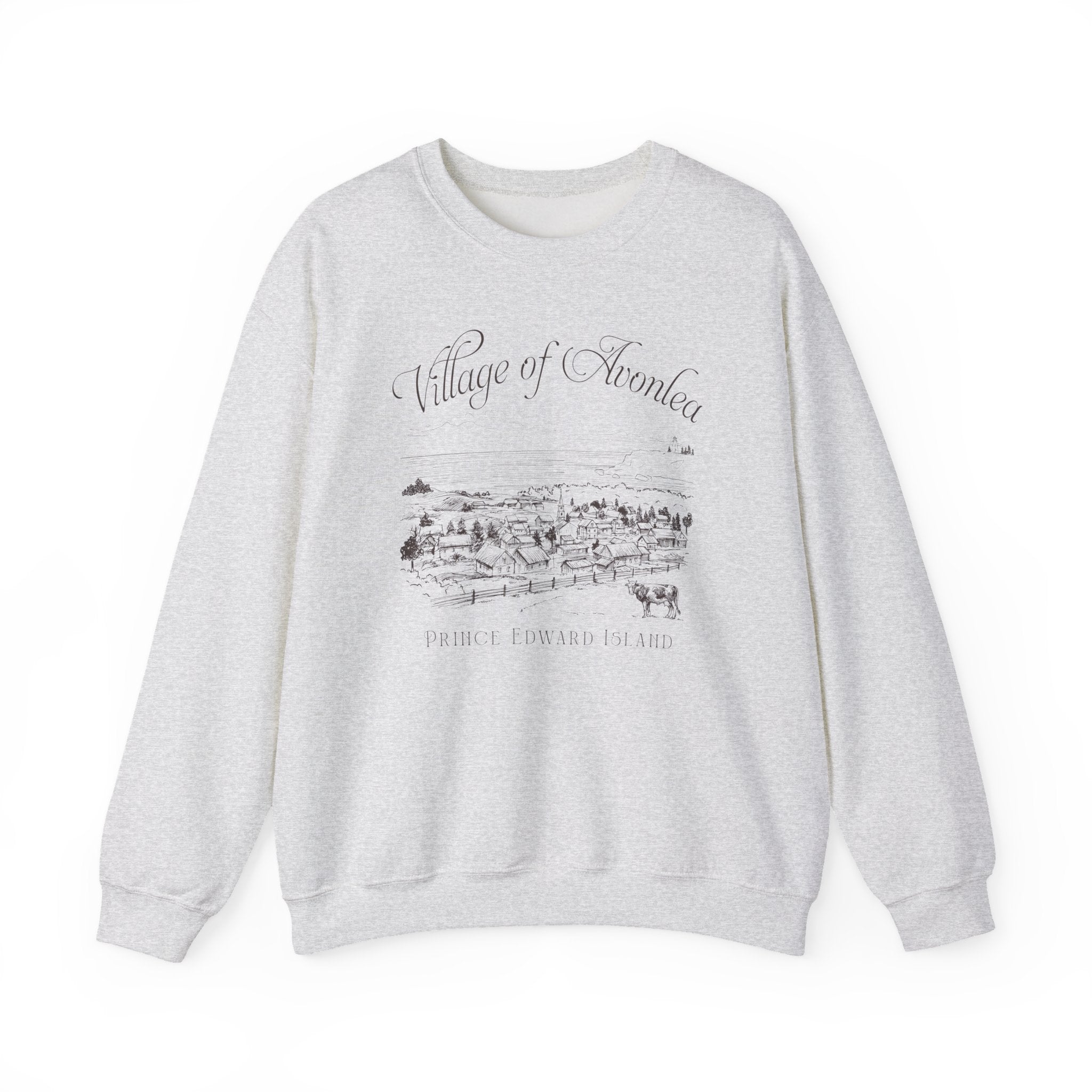 Vintage Village of Avonlea Illustration Sweatshirt