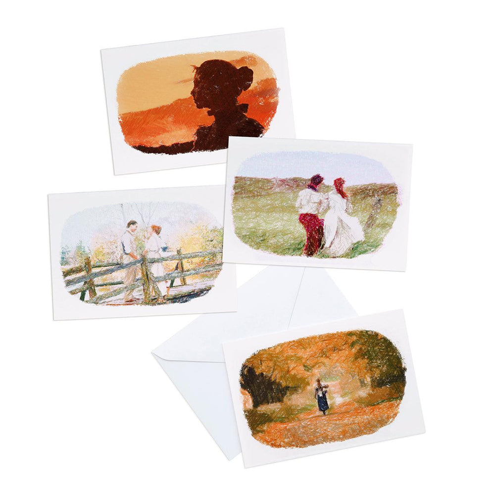 "Anne of Green Gables" 8 Pack Pencil Sketch Greeting Cards