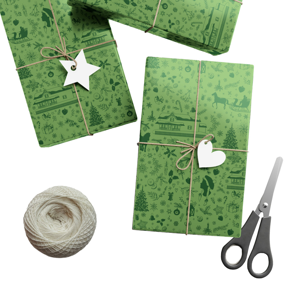 Anne of Green Gables Christmas Print Wrapping Paper