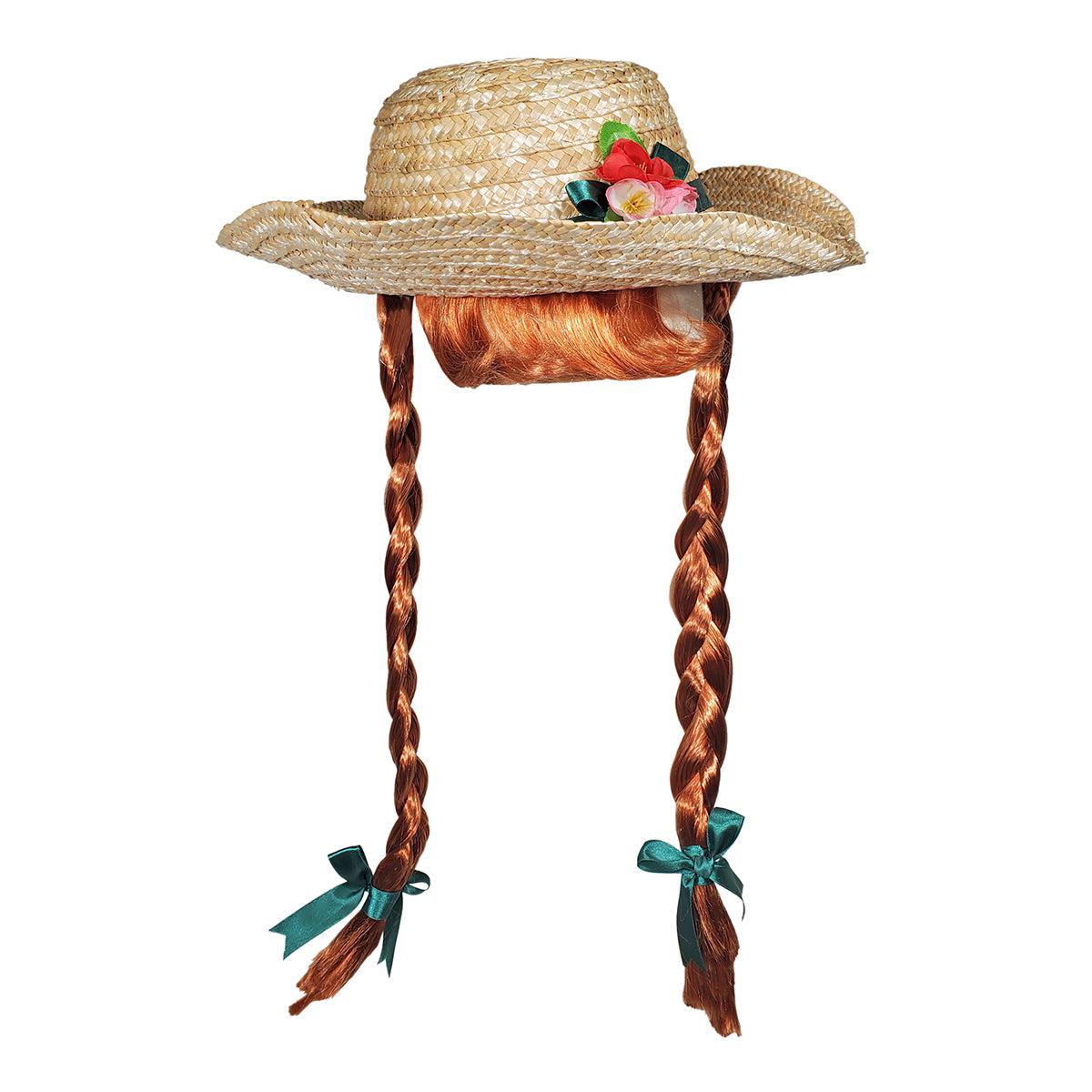 Anne of green gables wig and hat sales