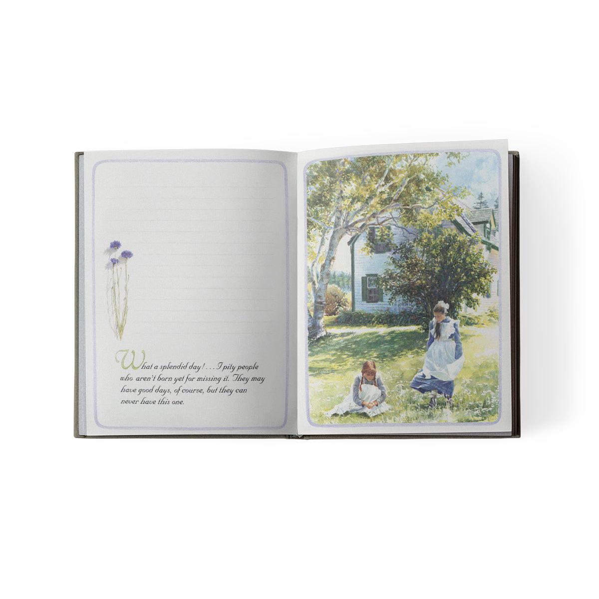 "Anne of Green Gables Journal" Hardcover Journal Illustrated by Donna Green