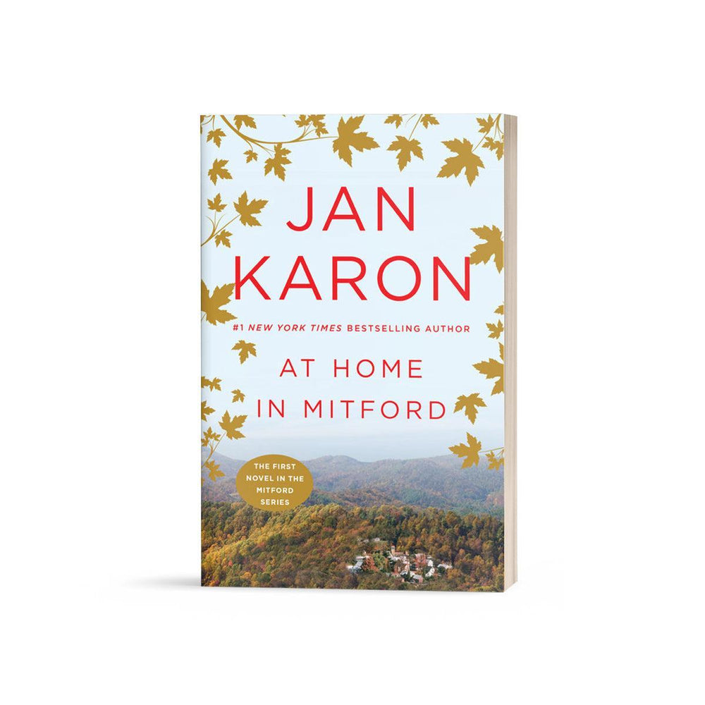 "At Home in Mitford" by Jan Karon - Paperback Novel