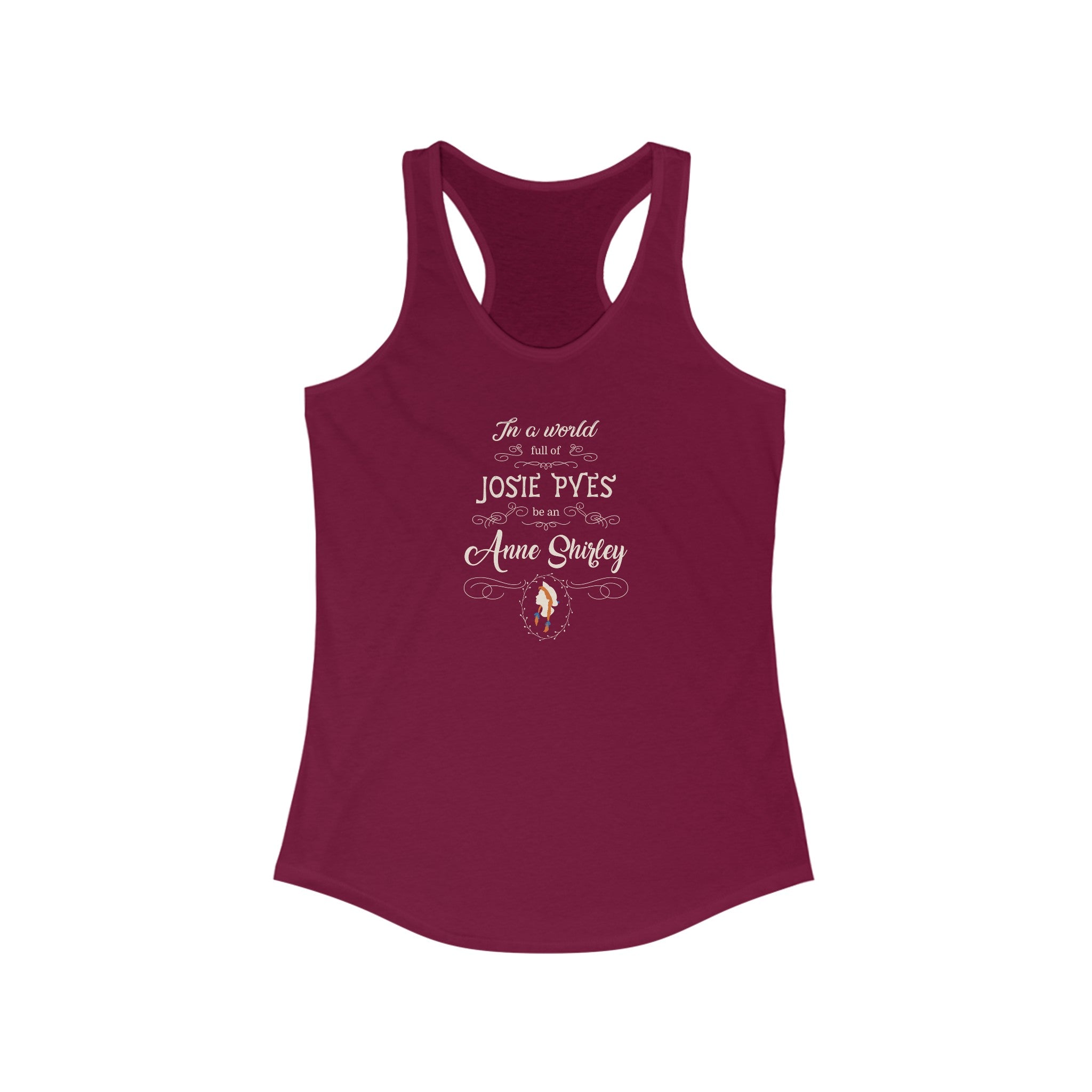 Be An Anne Shirley Racerback Tank Top