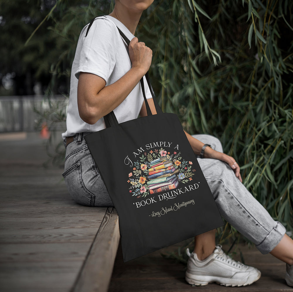 Book Drunkard Tote Bag