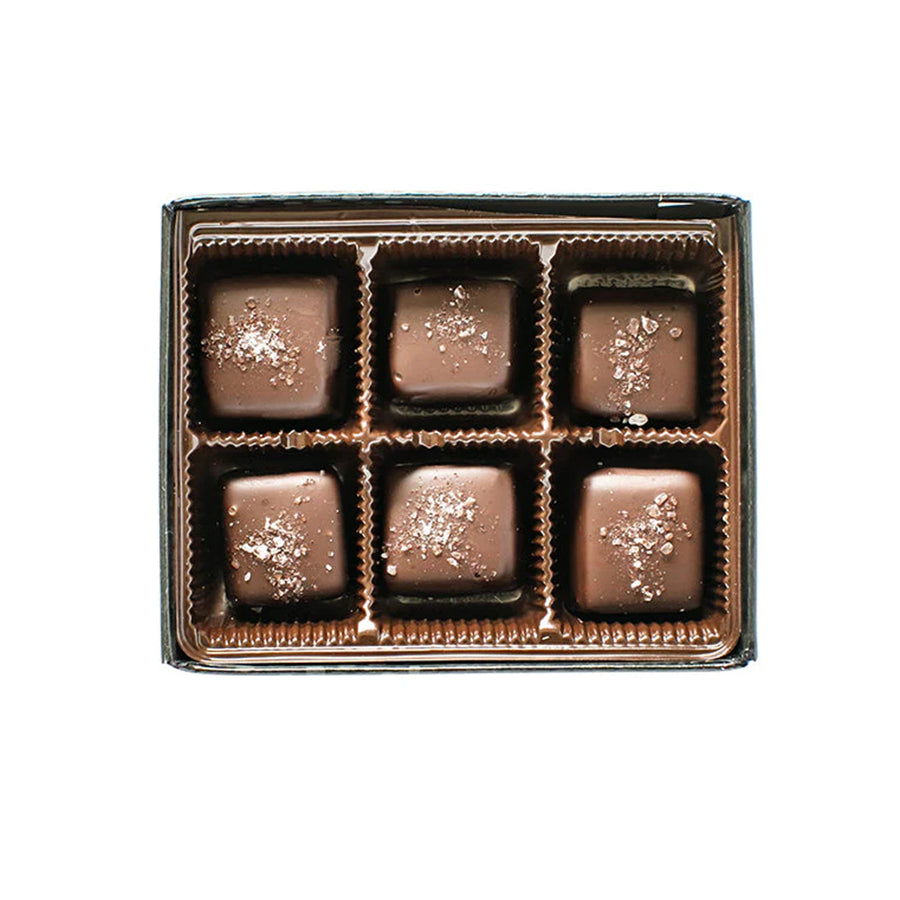 Anne of Green Gables Chocolates- 6 Piece Dark Chocolate Sea Salt Caramels