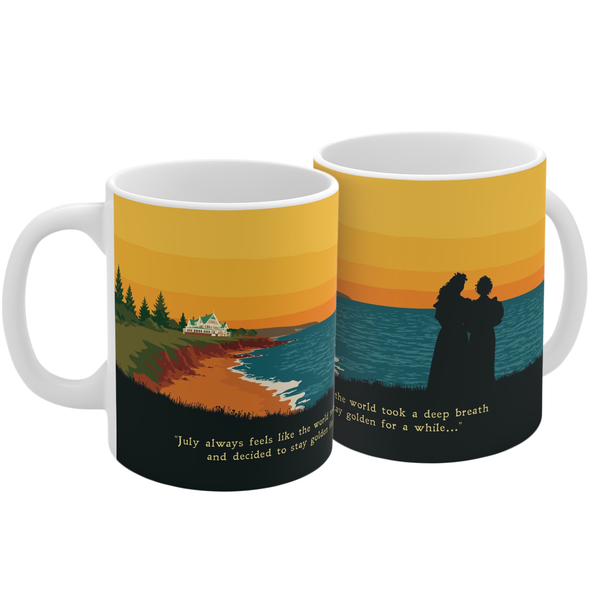 Anne & Diana Golden July Mug