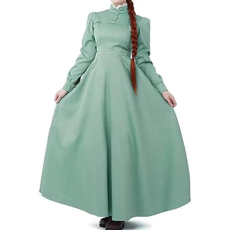 Anne of Green Gables Edwardian Dress Costume (Adult Sizing)