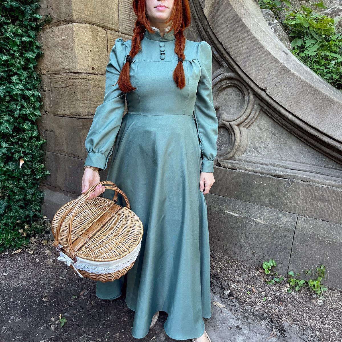 Anne of Green Gables Edwardian Dress Costume (Adult Sizing)