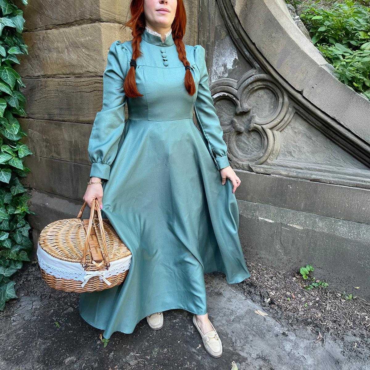 Anne of Green Gables Edwardian Dress Costume (Adult Sizing)