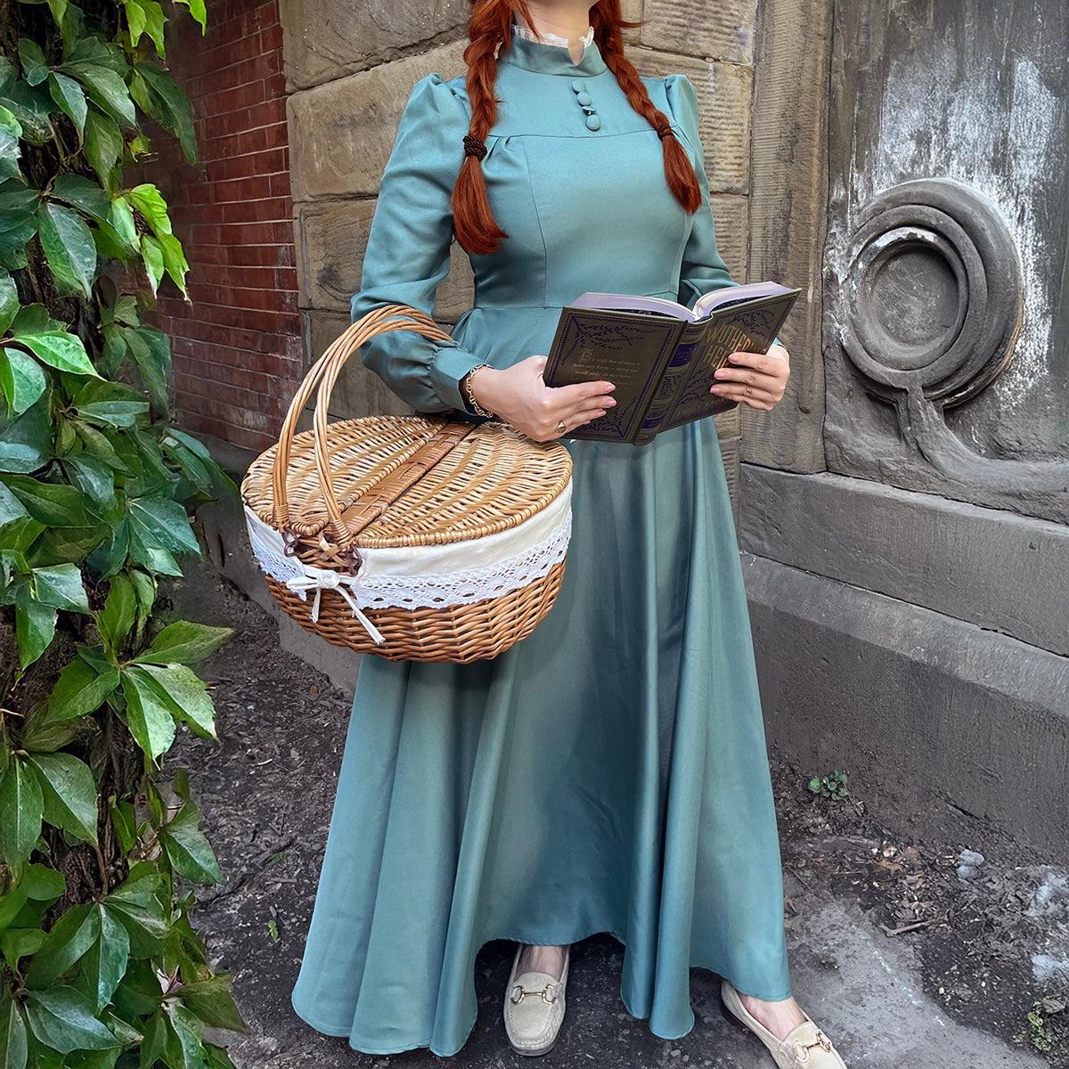 Anne of Green Gables Edwardian Dress Costume (Adult Sizing)