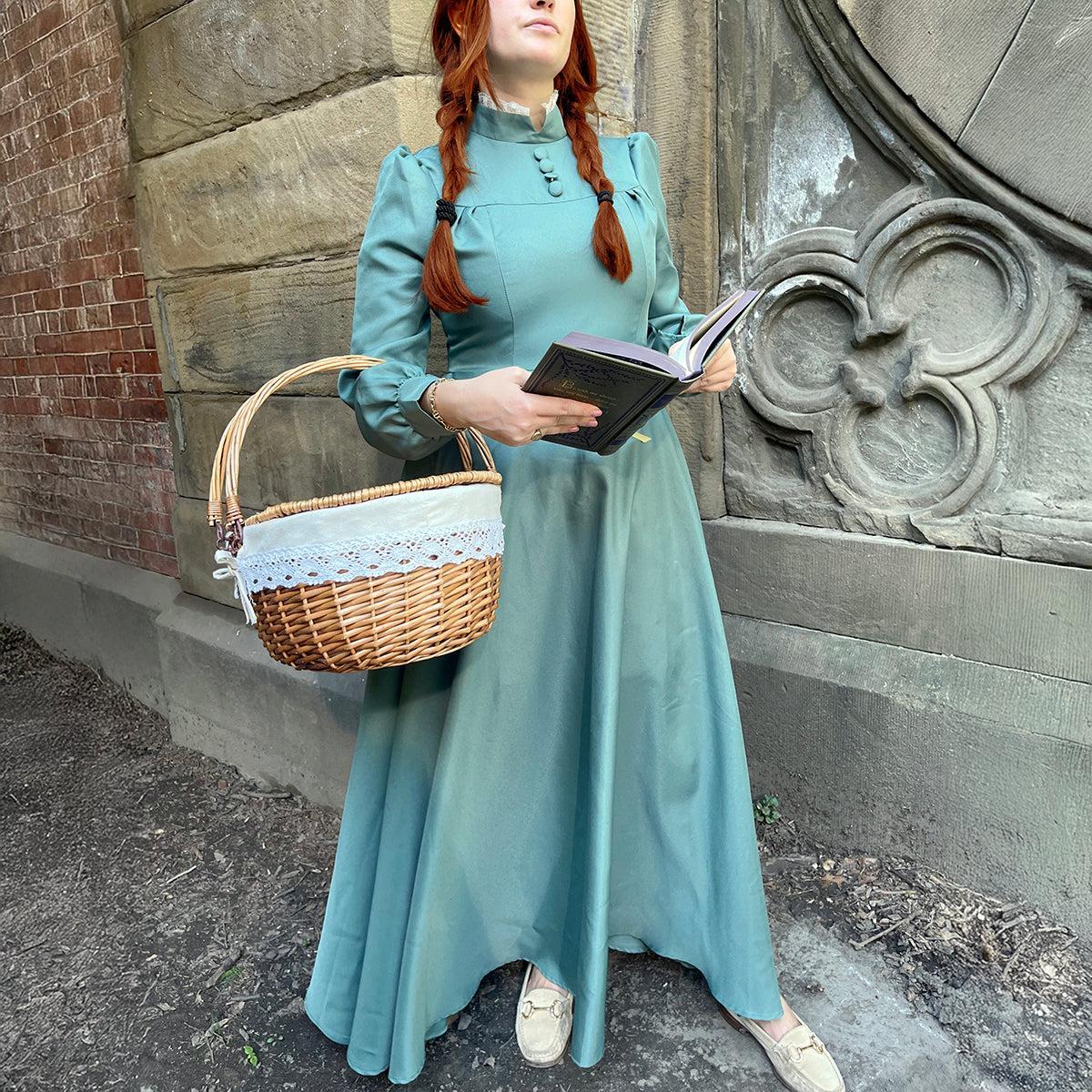 Anne of Green Gables Edwardian Dress Costume (Adult Sizing)