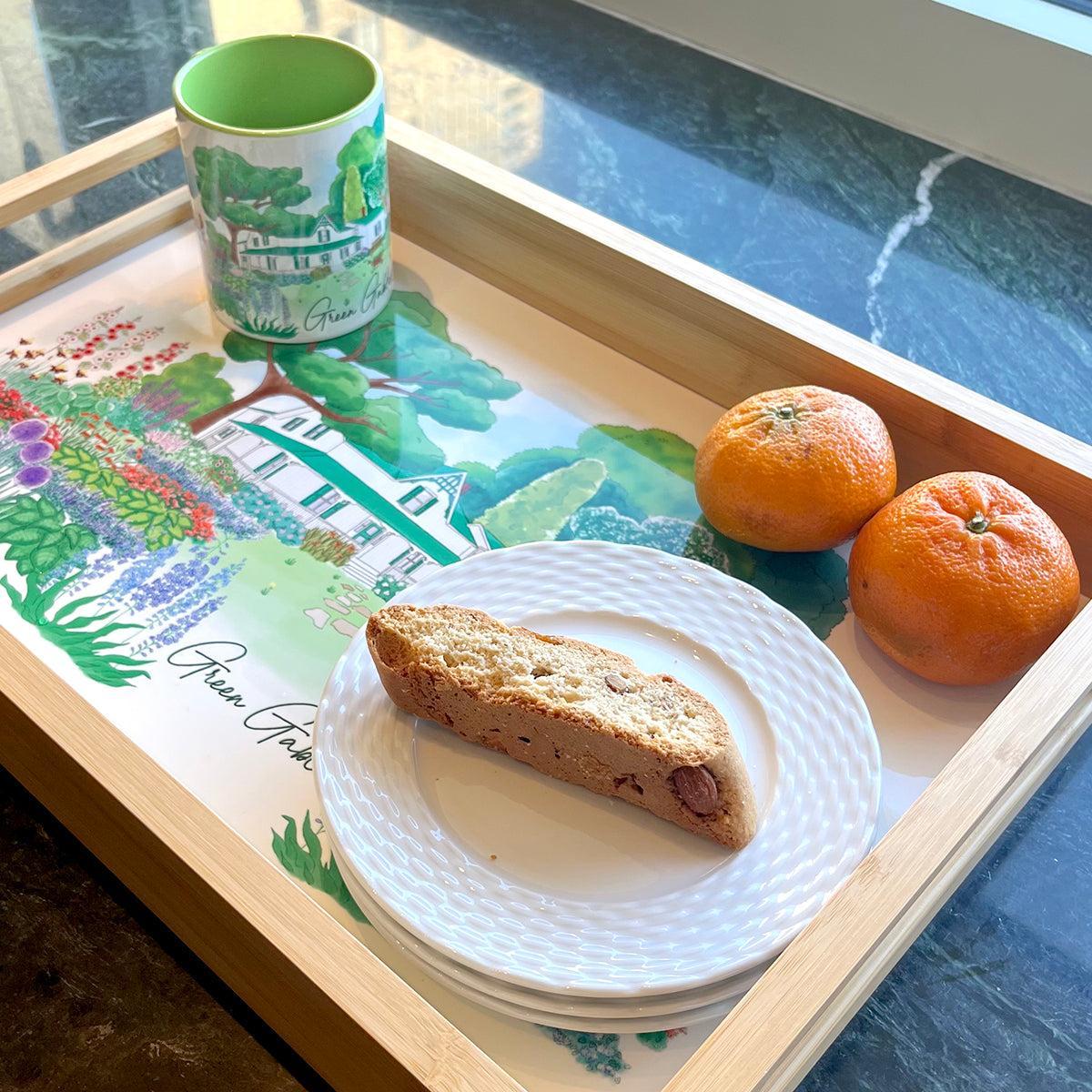 Green Gables Garden Serving Tray