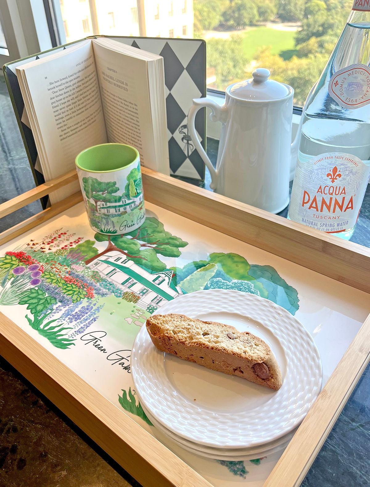 Green Gables Garden Serving Tray