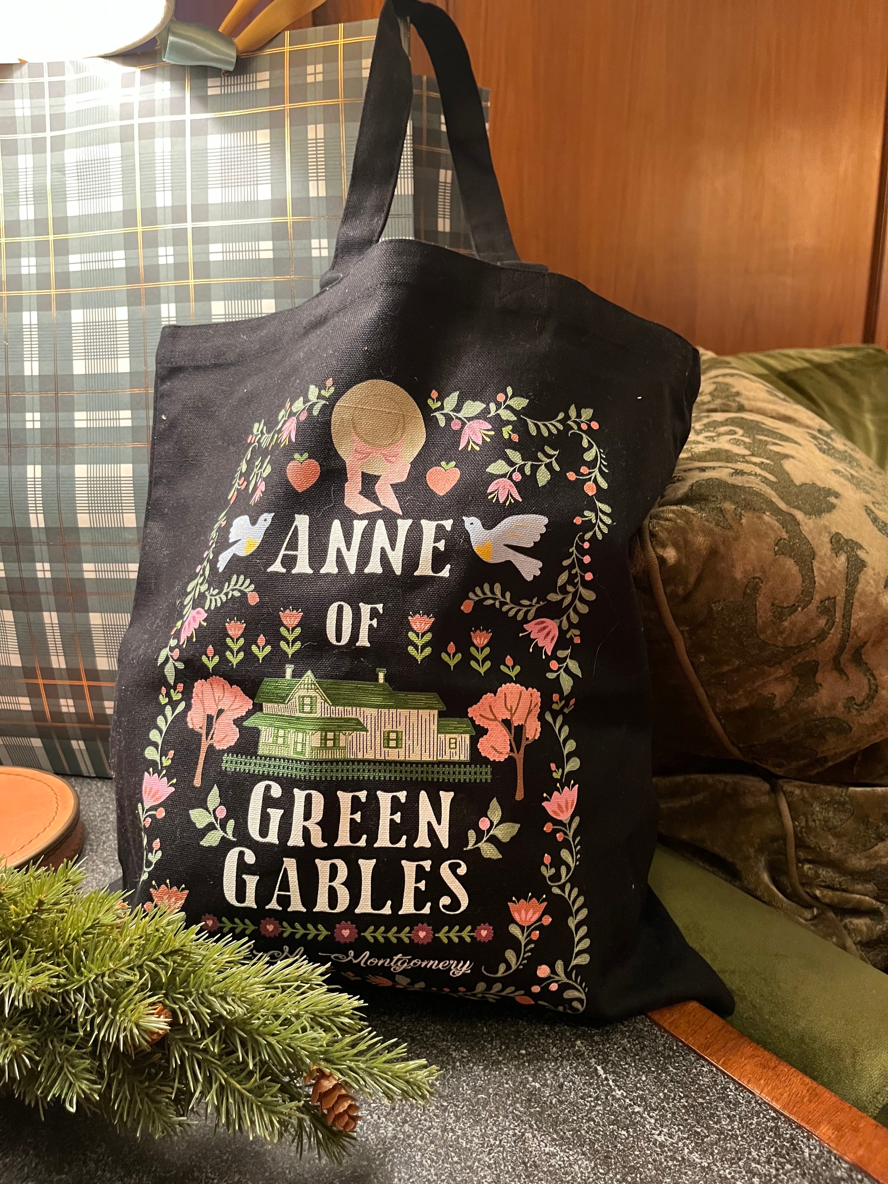 Anne of Green Gables Folk Art Tote Bag