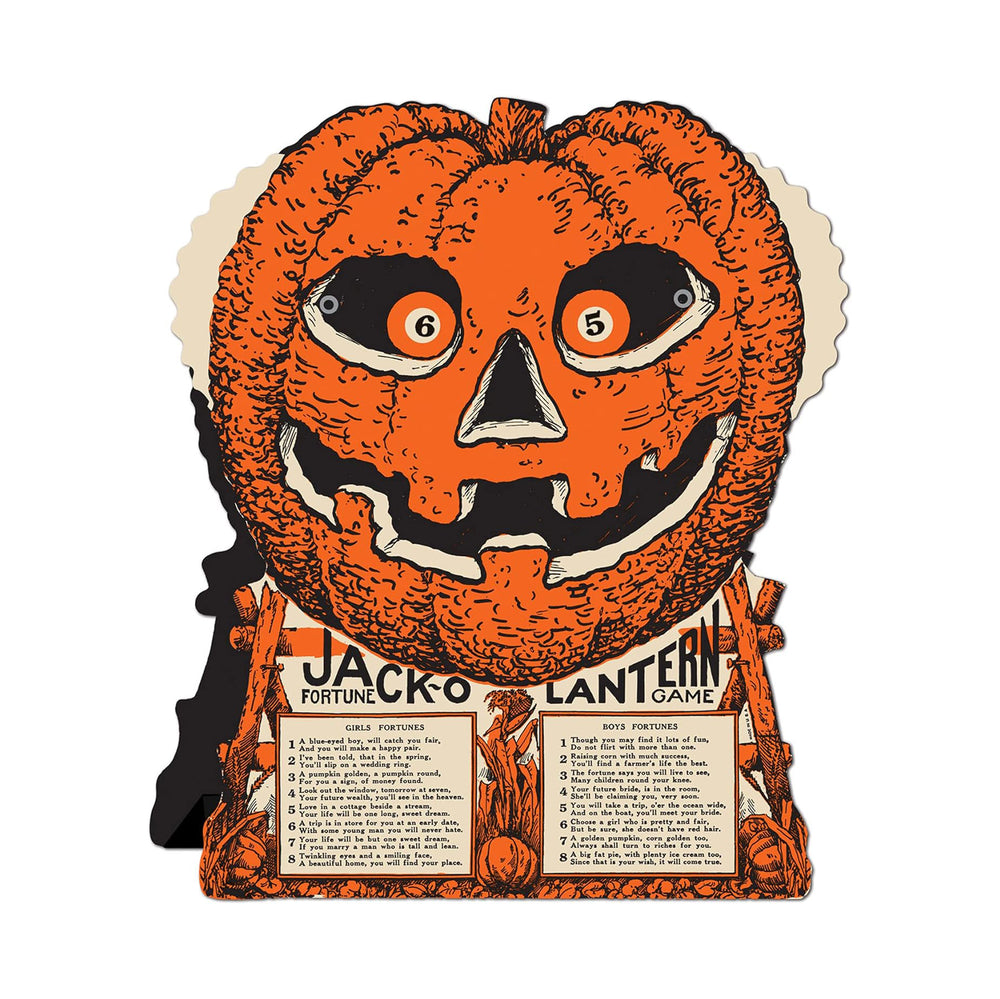 Jack-O-Lantern Fortune Wheel Game