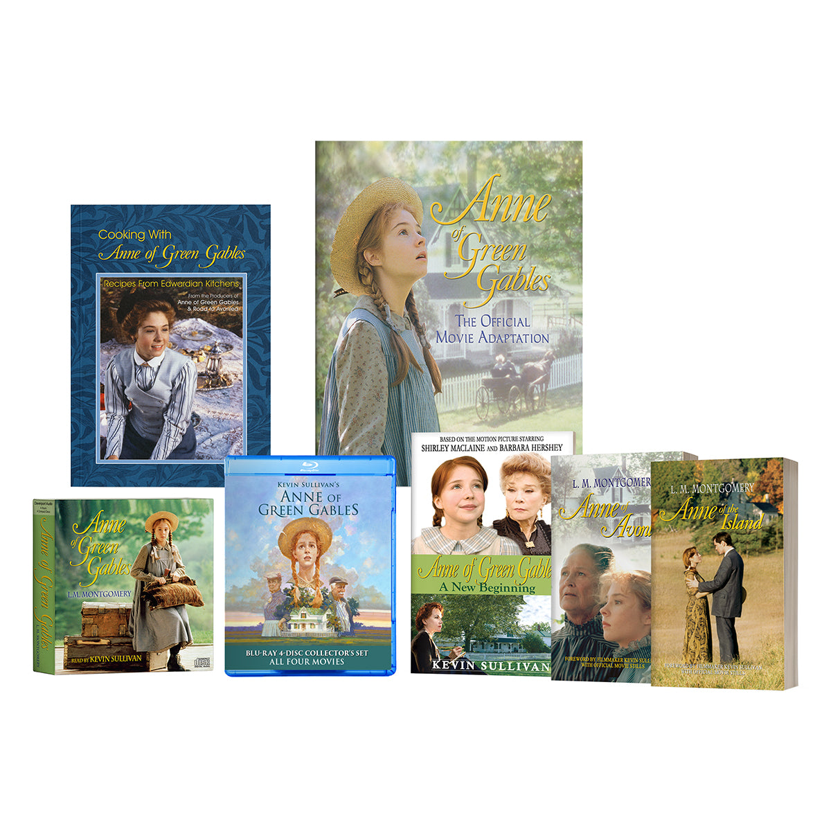 Anne of Green Gables Literary Lover's Set (Highest Quality Restoration Blu-ray Version)