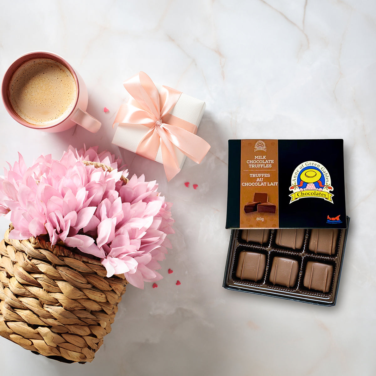 Anne of Green Gables Chocolates- 6 Piece Milk Chocolate Truffles