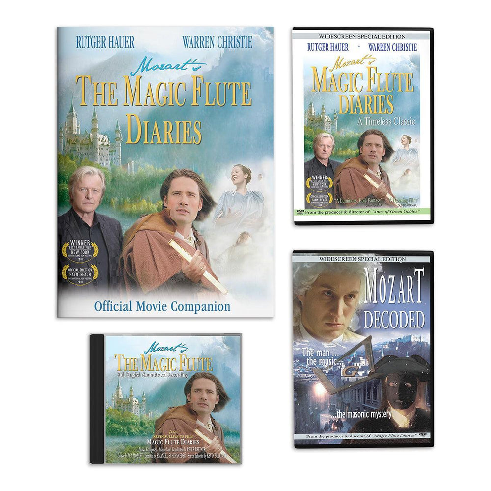 Mozart DVDs, CD and Book Collection
