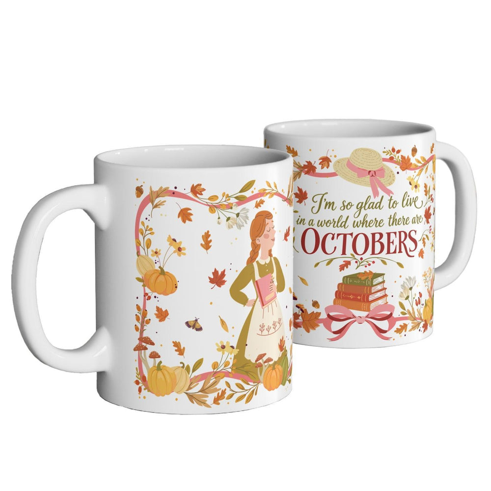 Anne of Green Gables Illustrated October Mug