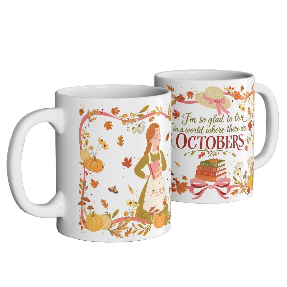 Anne of Green Gables Illustrated October Mug