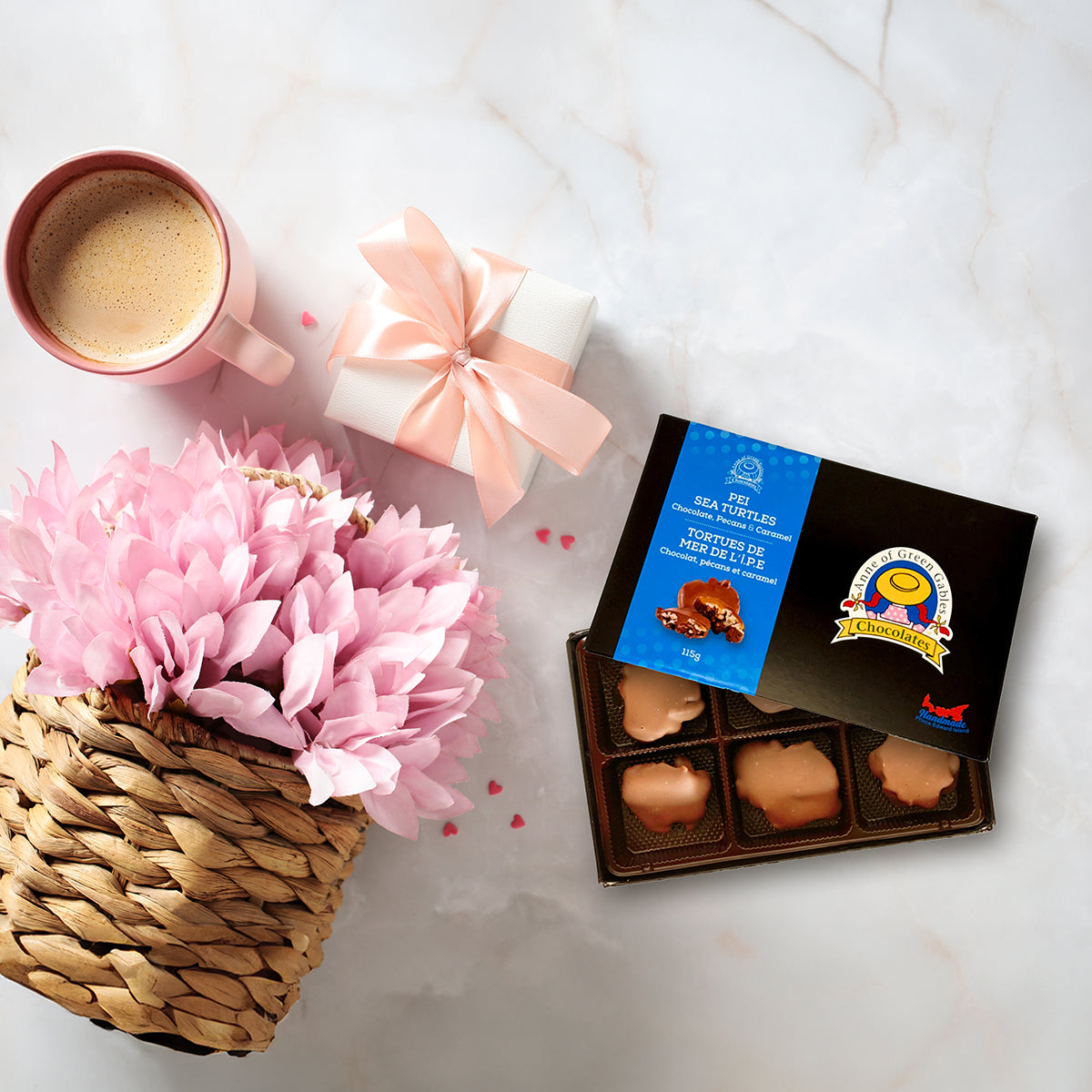 Anne of Green Gables Chocolates- 6 Piece PEI Sea Turtles