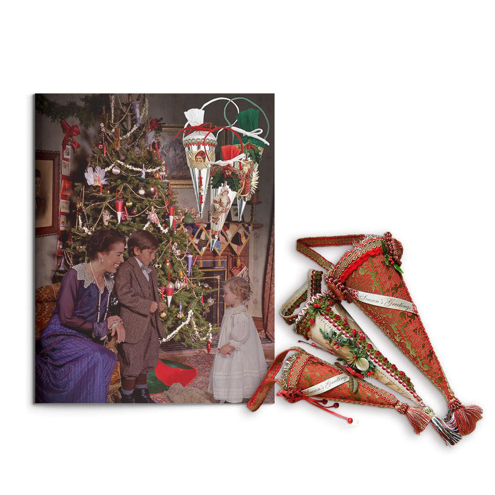 FREE Paper Cornucopia DIY