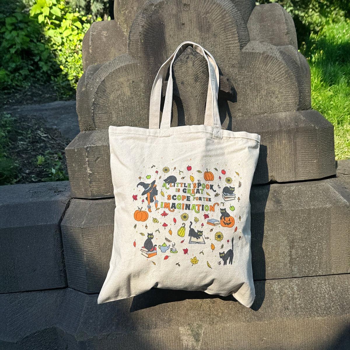 "Scope for the Imagination" Halloween Tote Bag