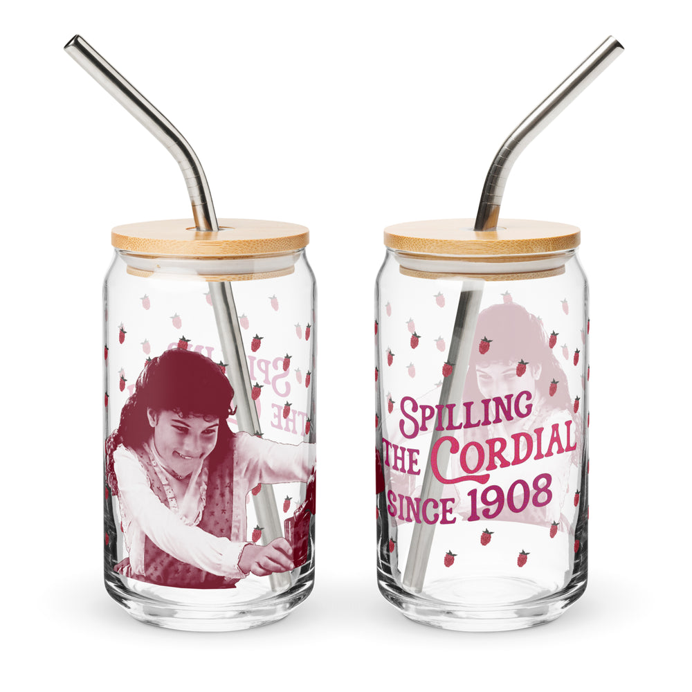 Spilling the Cordial Glass Can Tumbler