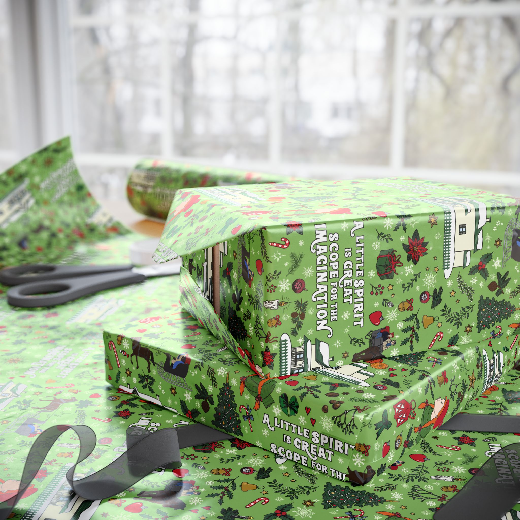 Spirit for the Imagination Wrapping Paper